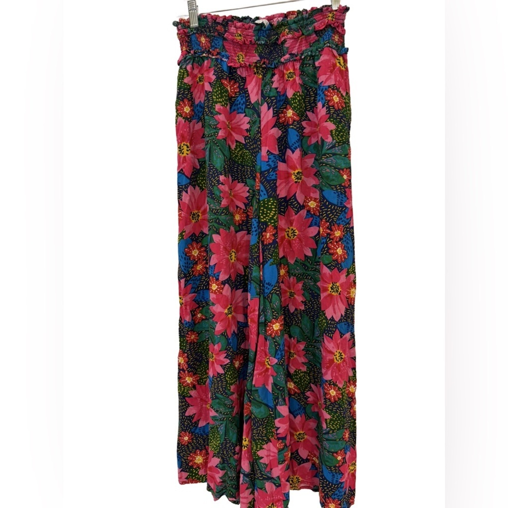 Patrons Of Peace BOHO Palazzo pants in Floral. Size Medium